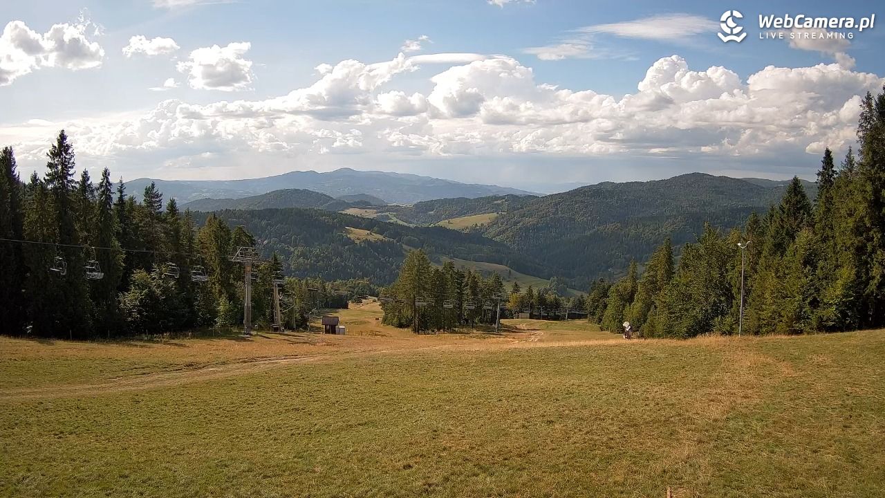 Wierchomla - widok na trasy - 30 sierpień 2025, 15:31