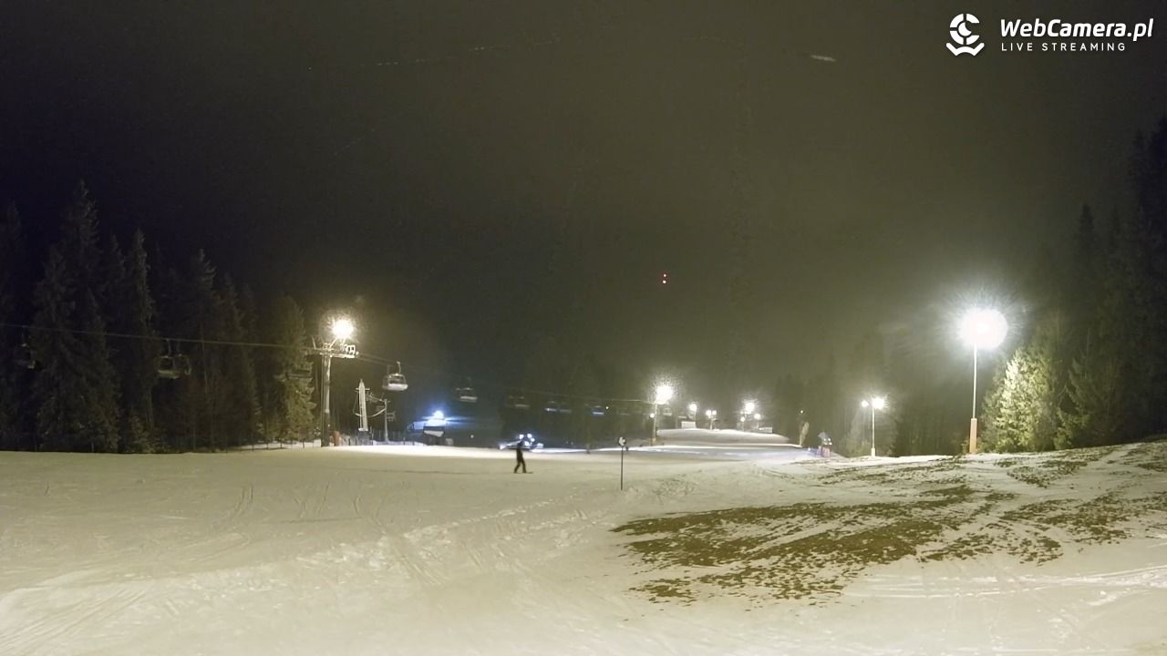 Wierchomla - widok na trasy - 17 luty 2026, 19:12