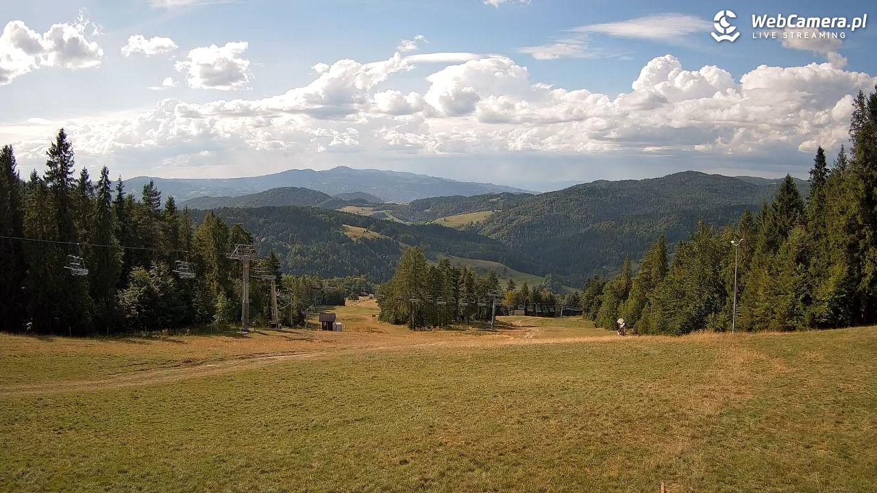 Wierchomla - widok na trasy - 30 sierpień 2025, 15:31