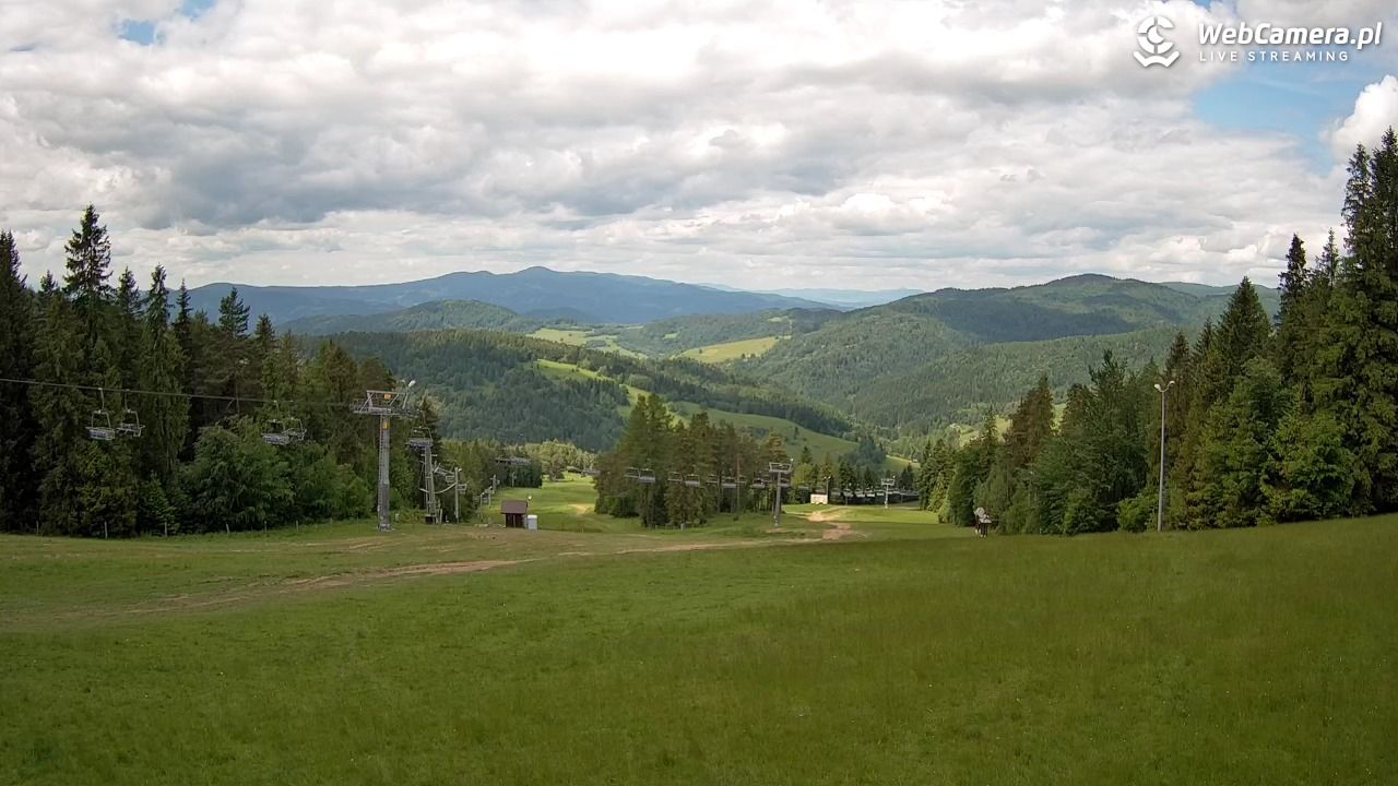 Wierchomla - widok na trasy - 08 czerwiec 2026, 11:48