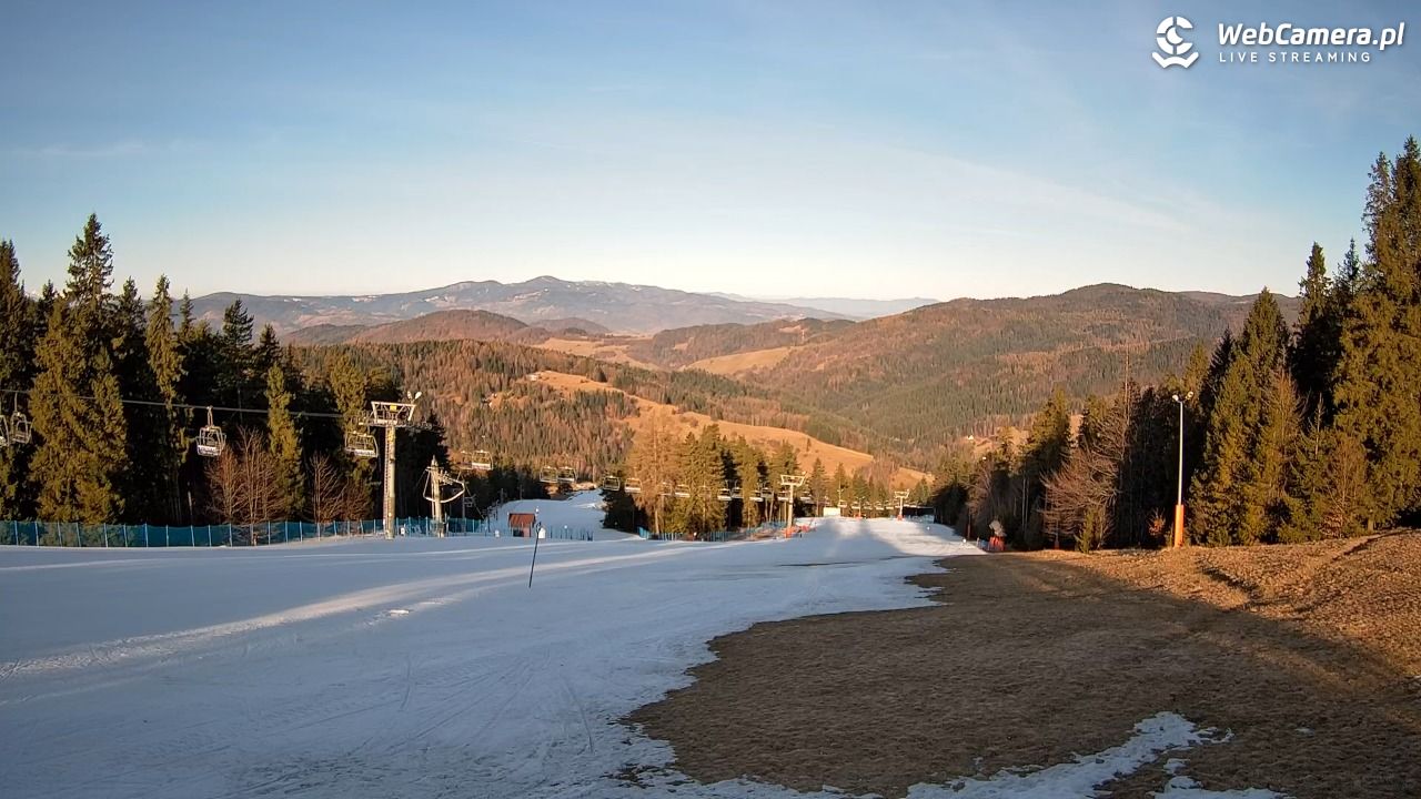 Wierchomla - widok na trasy - 06 marzec 2026, 07:57