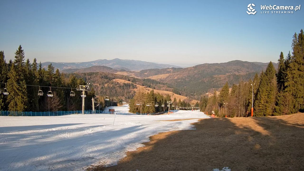 Wierchomla - widok na trasy - 09 marzec 2026, 08:52