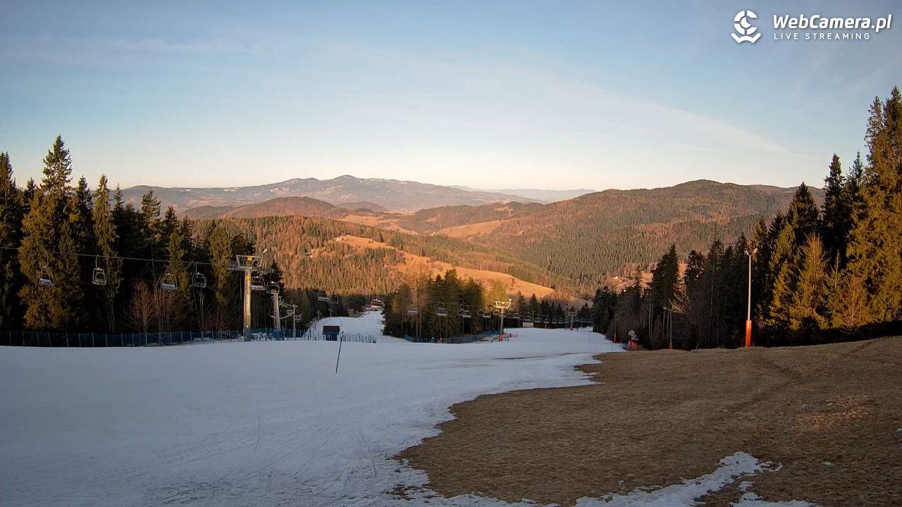 Wierchomla - widok na trasy - 06 marzec 2026, 07:24