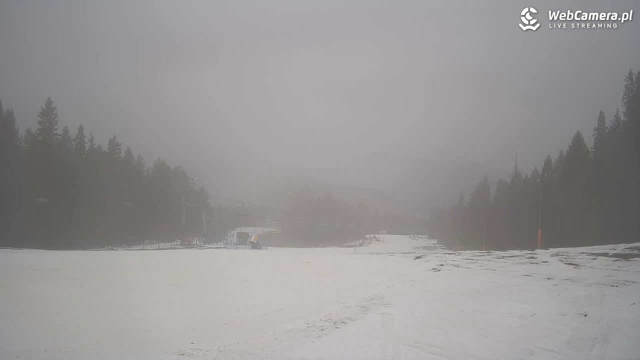Wierchomla - widok na trasy - 07 grudzień 2025, 12:05