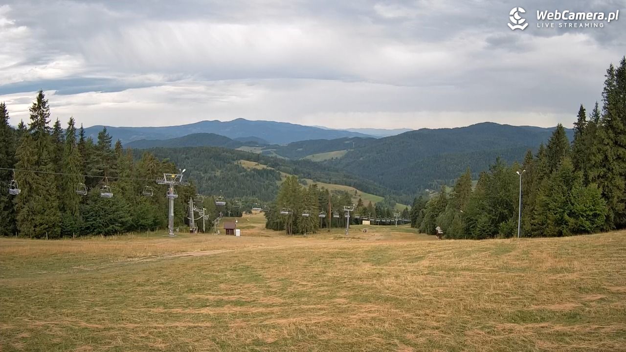 Wierchomla - widok na trasy - 20 sierpień 2026, 09:10