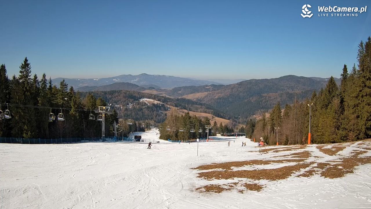 Wierchomla - widok na trasy - 28 luty 2026, 11:22