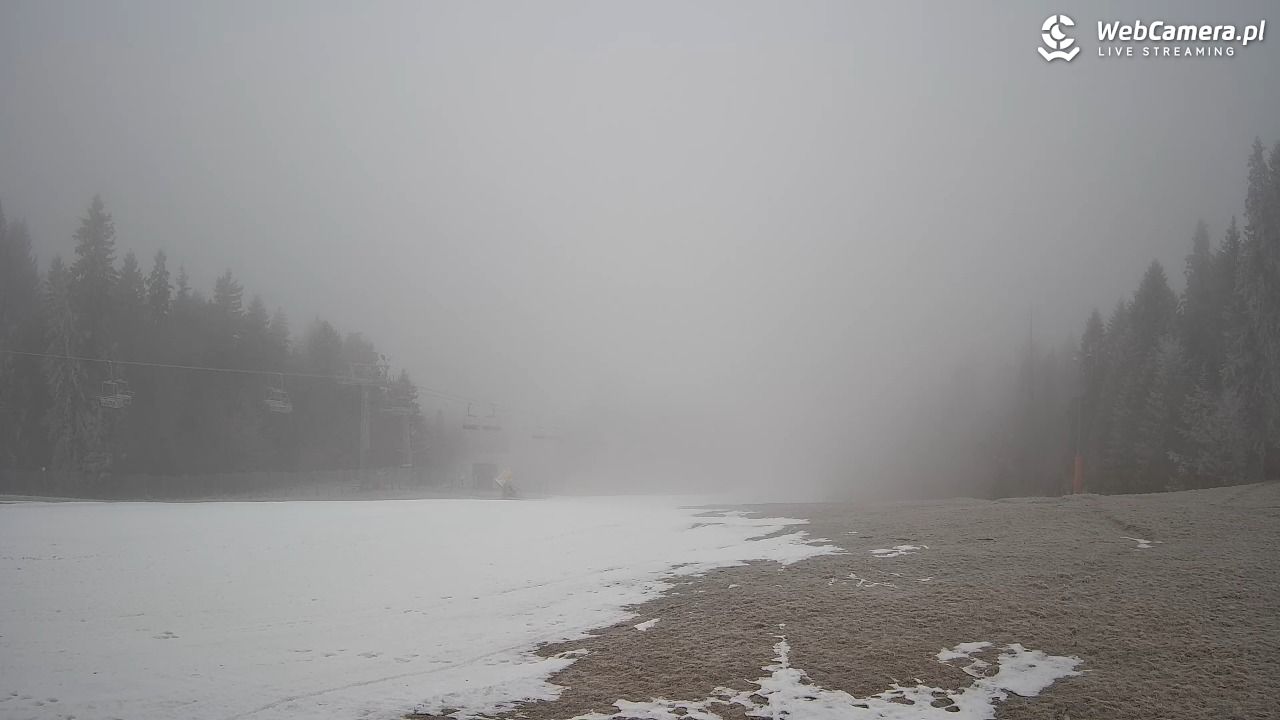 Wierchomla - widok na trasy - 15 grudzień 2025, 07:48