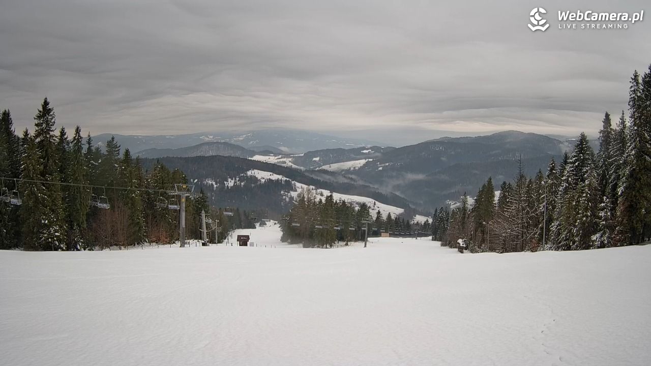Wierchomla - widok na trasy - 02 kwiecień 2026, 08:22