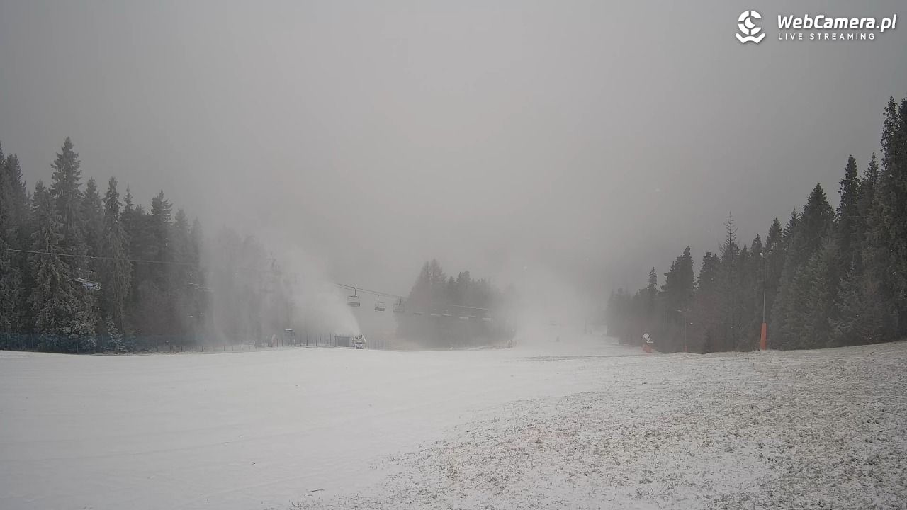 Wierchomla - widok na trasy - 24 grudzień 2025, 10:12