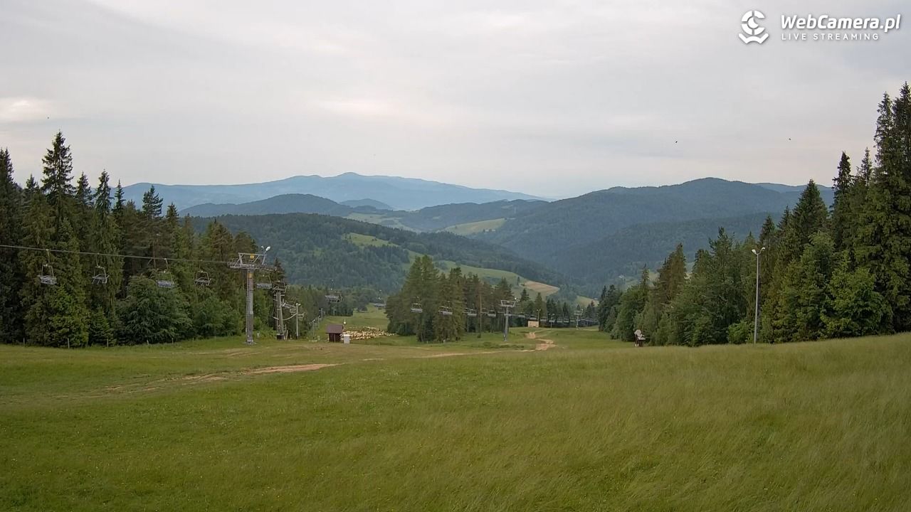 Wierchomla - widok na trasy - 20 czerwiec 2026, 09:28