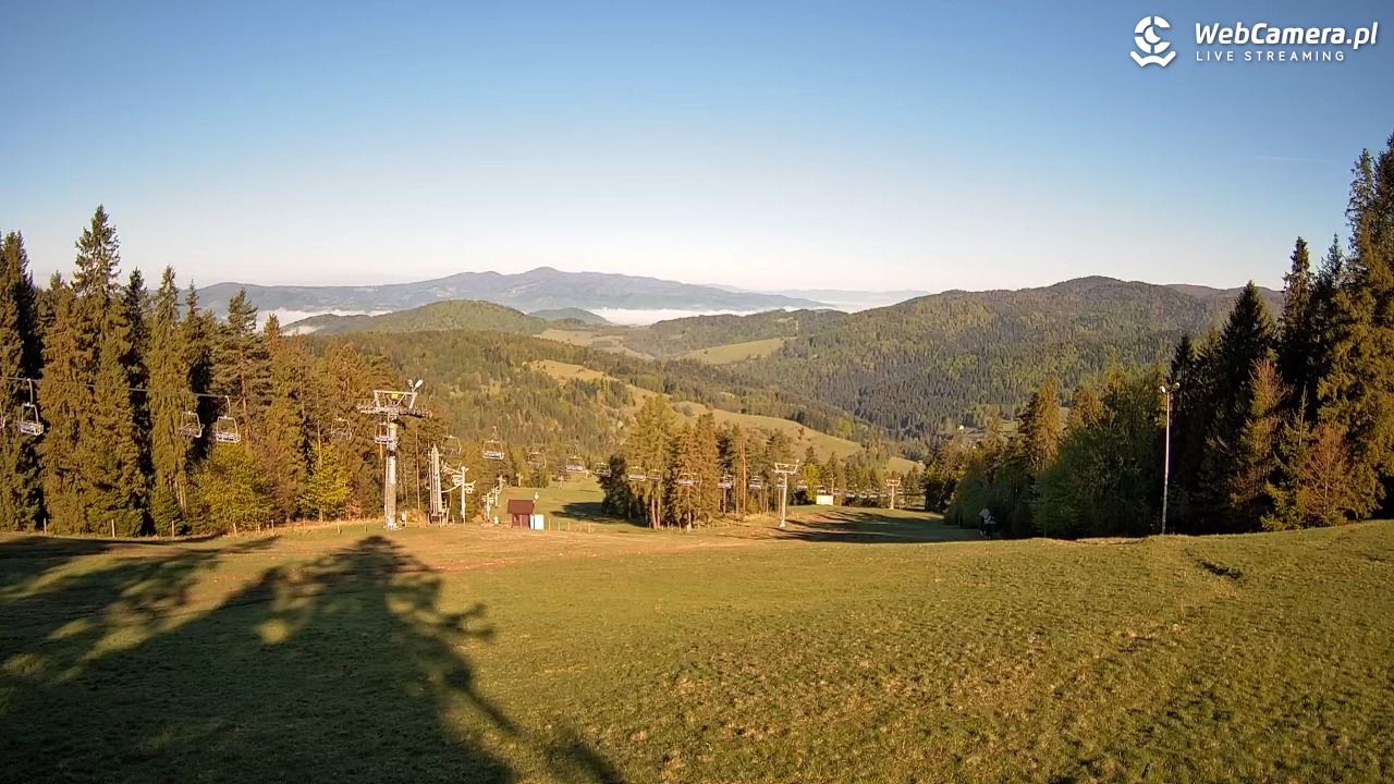 Wierchomla - widok na trasy - 10 maj 2026, 07:40