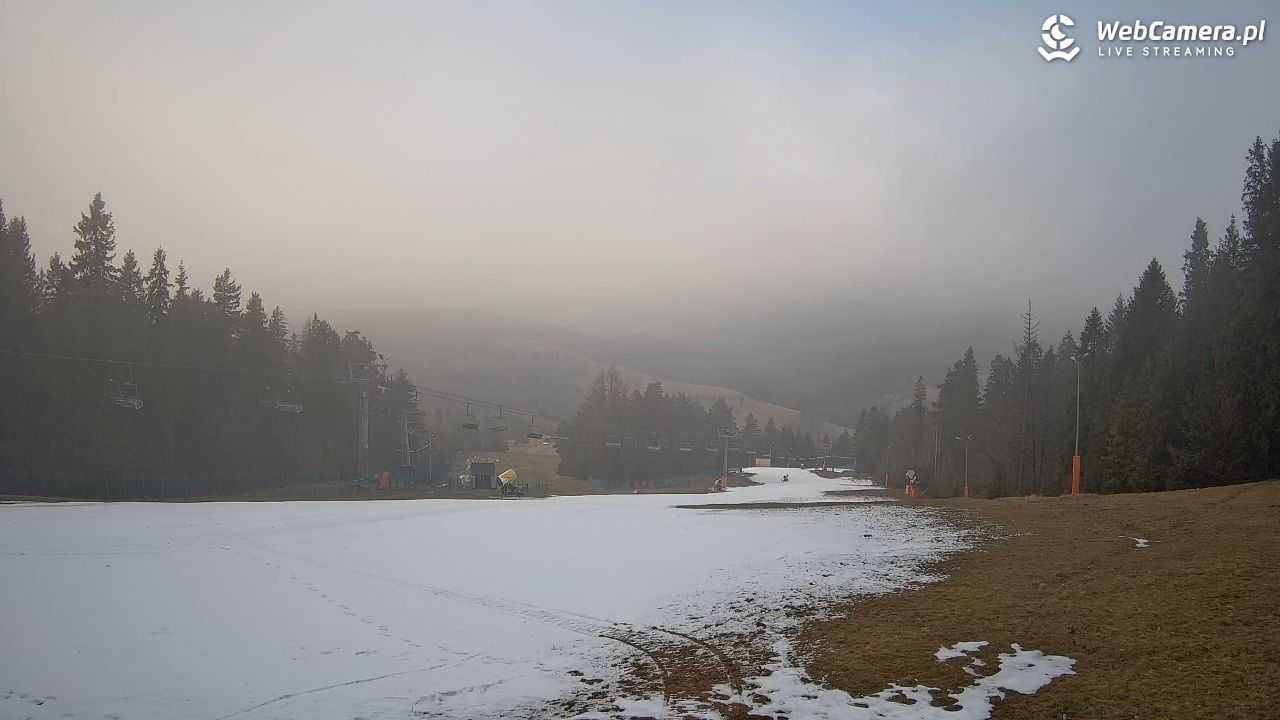 Wierchomla - widok na trasy - 19 grudzień 2025, 13:06