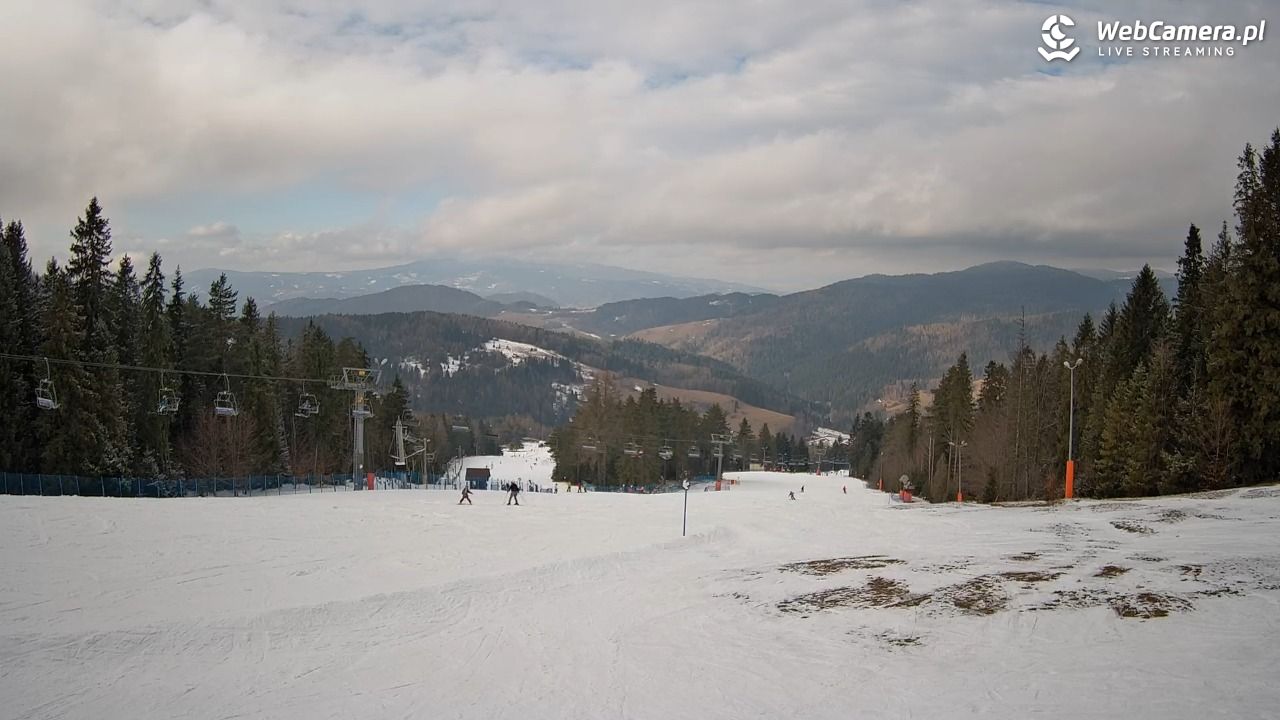 Wierchomla - widok na trasy - 10 luty 2026, 11:46