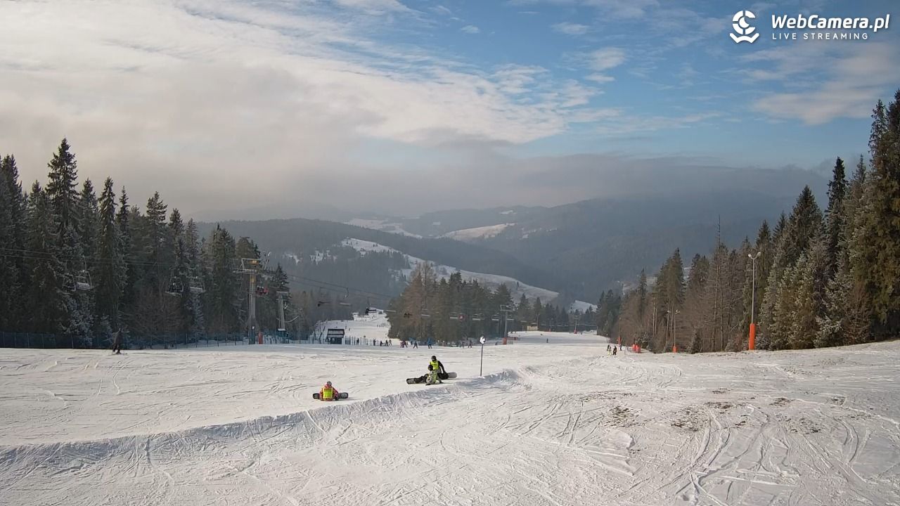 Wierchomla - widok na trasy - 09 luty 2026, 13:18
