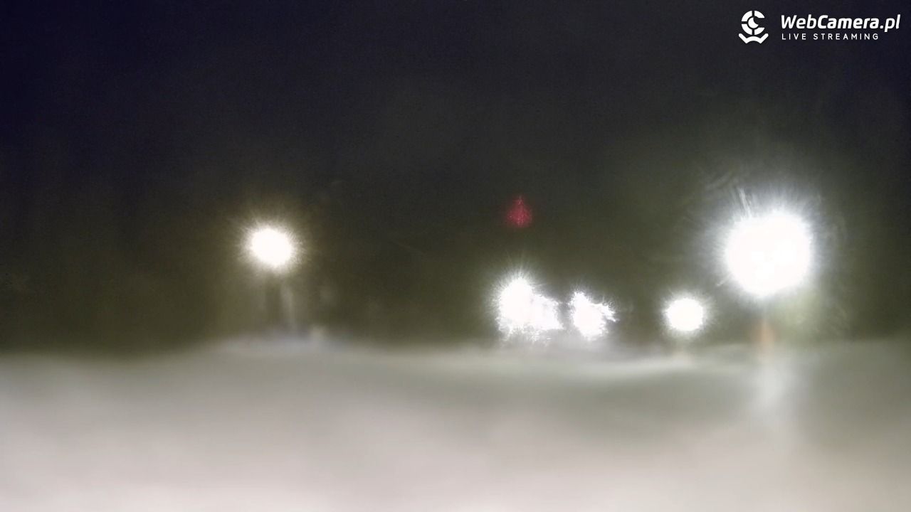 Wierchomla - widok na trasy - 28 grudzień 2025, 18:00