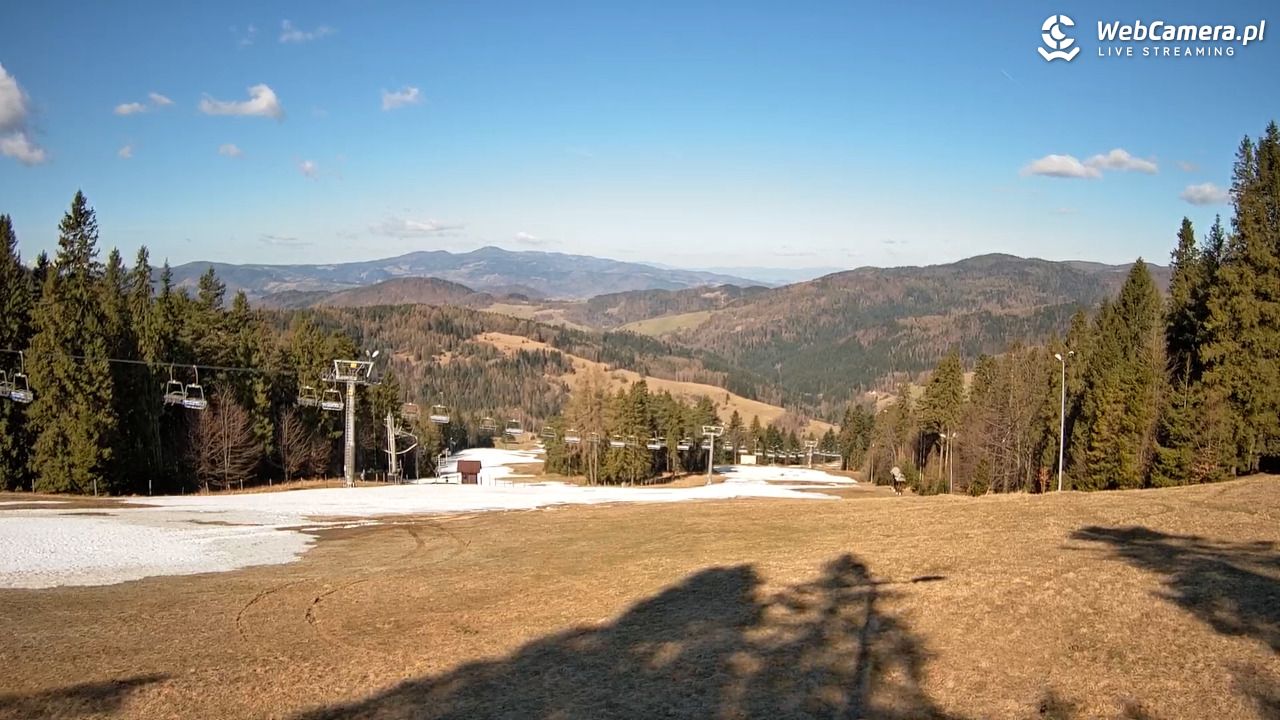 Wierchomla - widok na trasy - 07 kwiecień 2026, 09:54