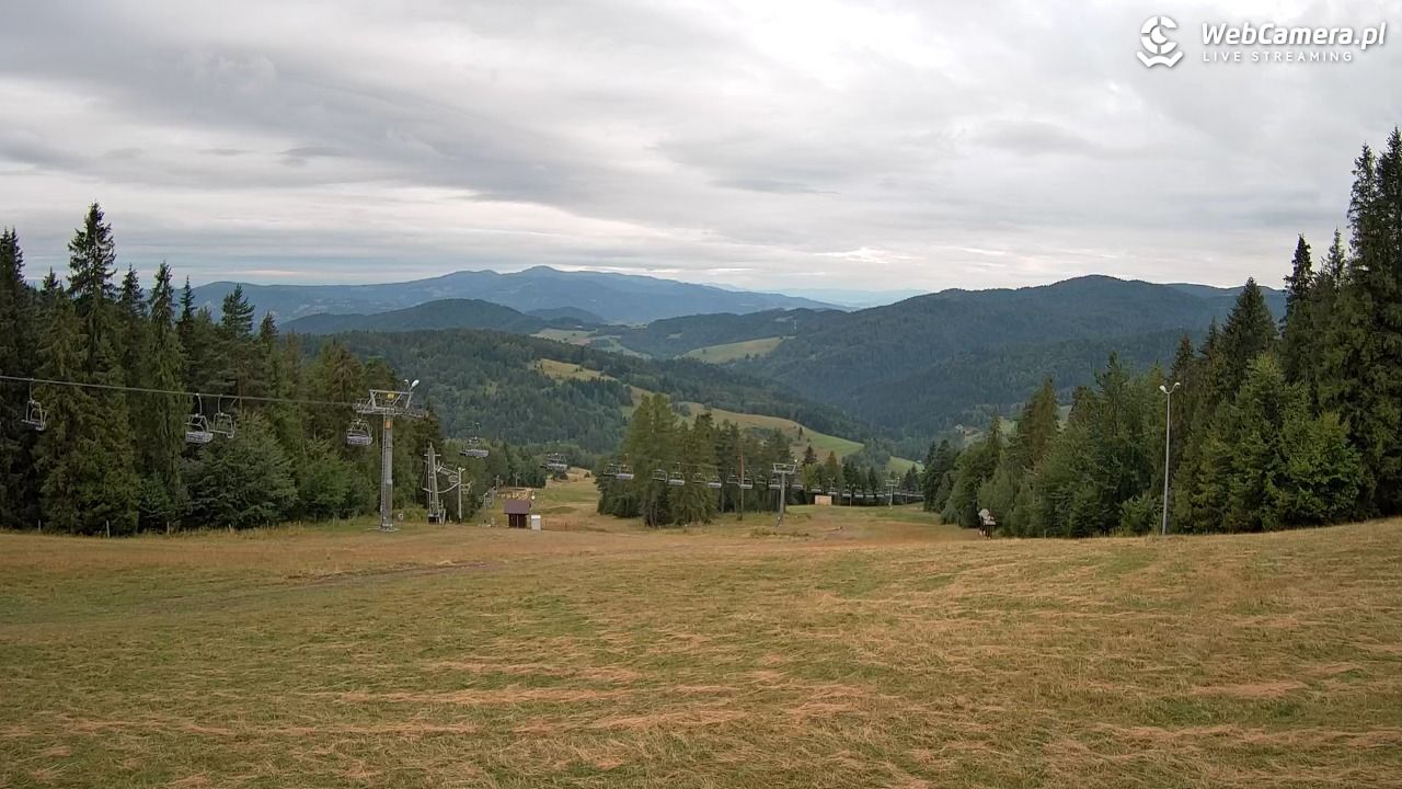 Wierchomla - widok na trasy - 19 sierpień 2026, 06:23