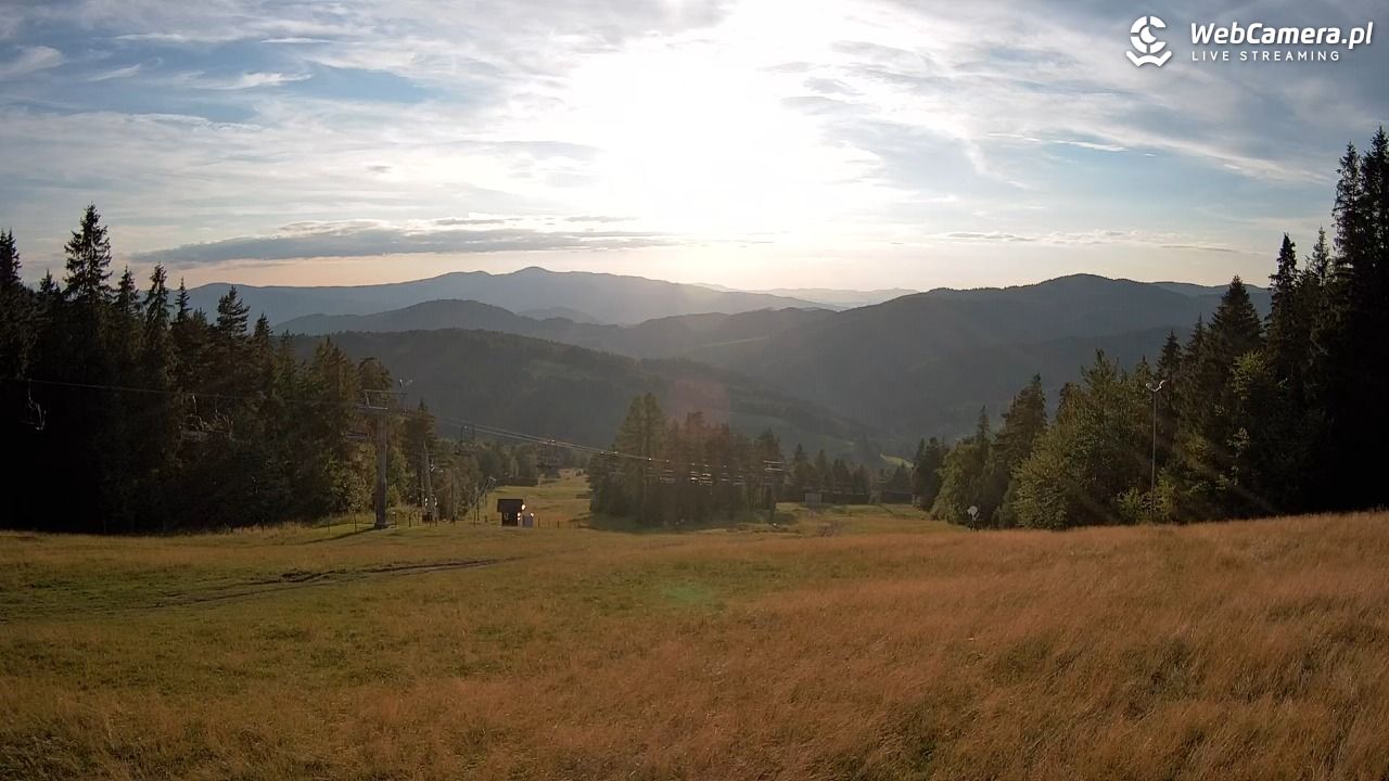 Wierchomla - widok na trasy - 25 lipiec 2026, 19:29