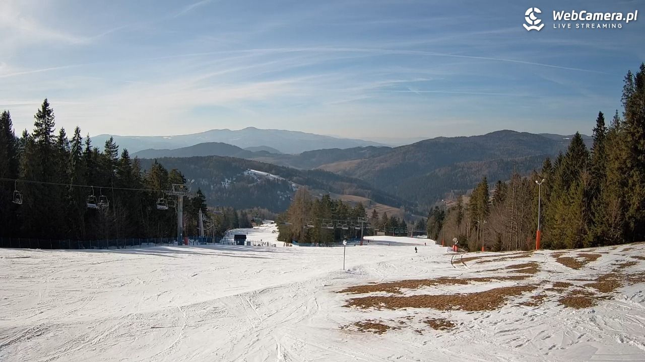 Wierchomla - widok na trasy - 27 luty 2026, 14:29