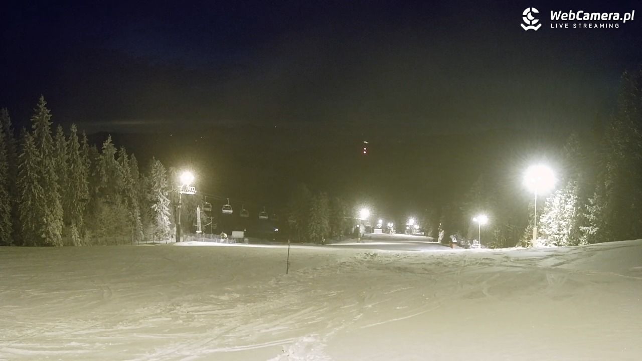 Wierchomla - widok na trasy - 09 styczeń 2026, 17:14