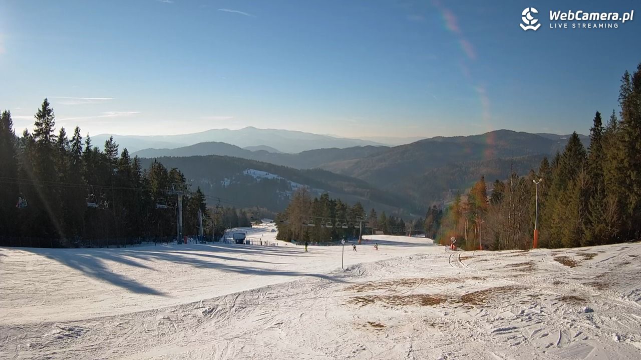 Wierchomla - widok na trasy - 26 luty 2026, 15:38