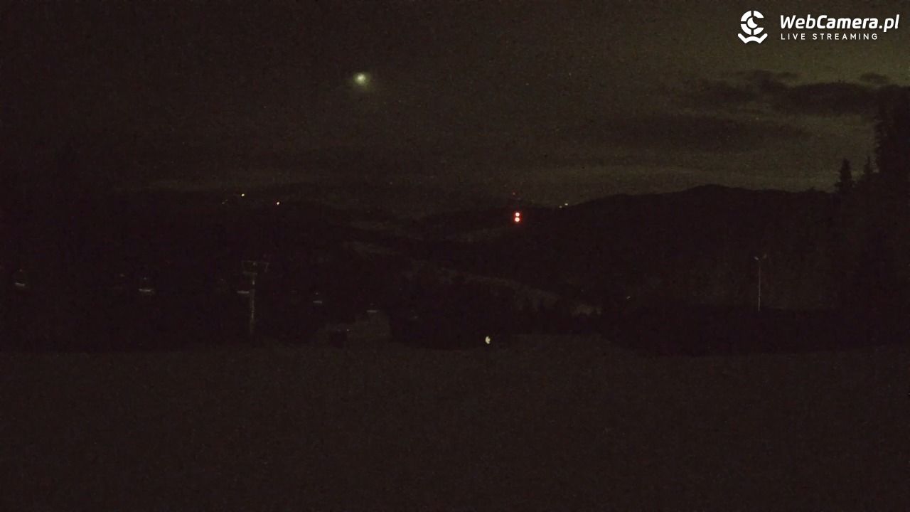 Wierchomla - widok na trasy - 25 styczeń 2026, 23:13