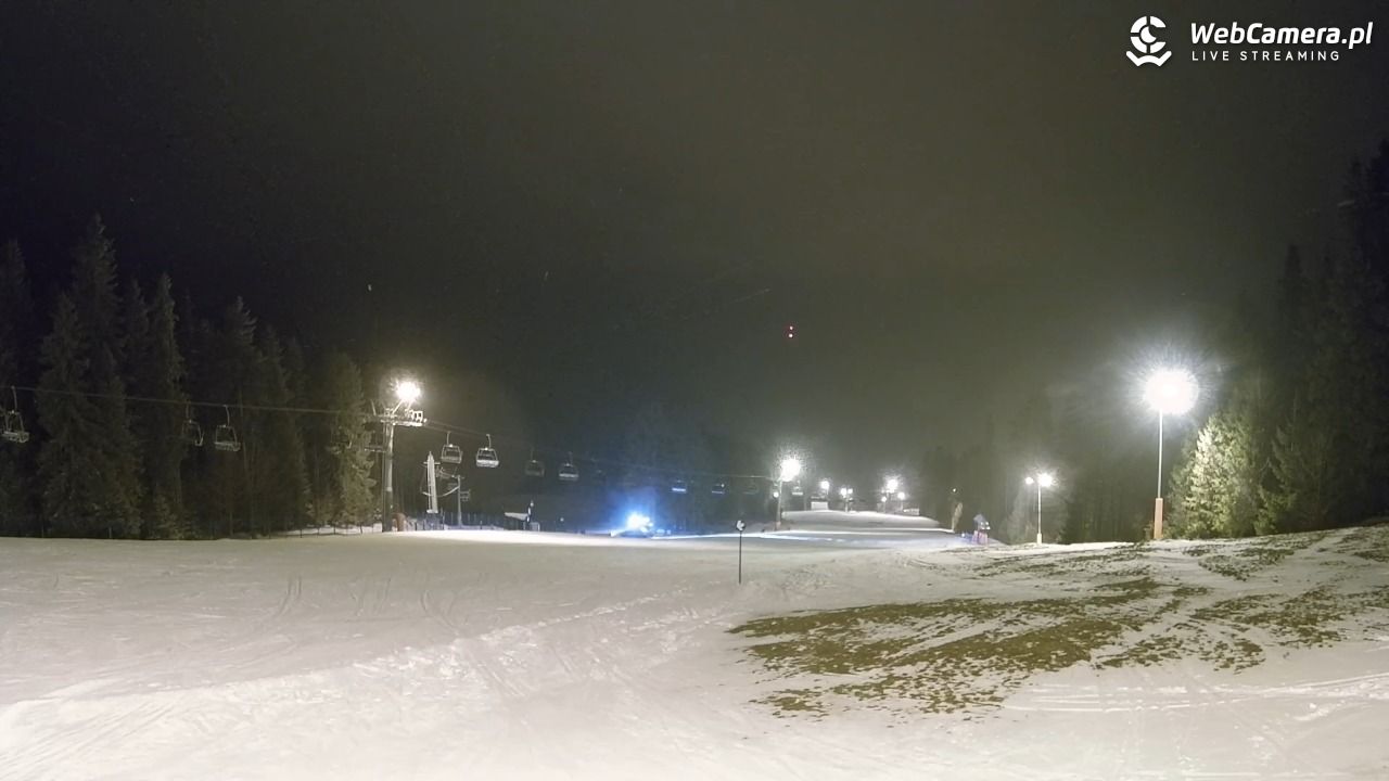 Wierchomla - widok na trasy - 17 luty 2026, 19:15