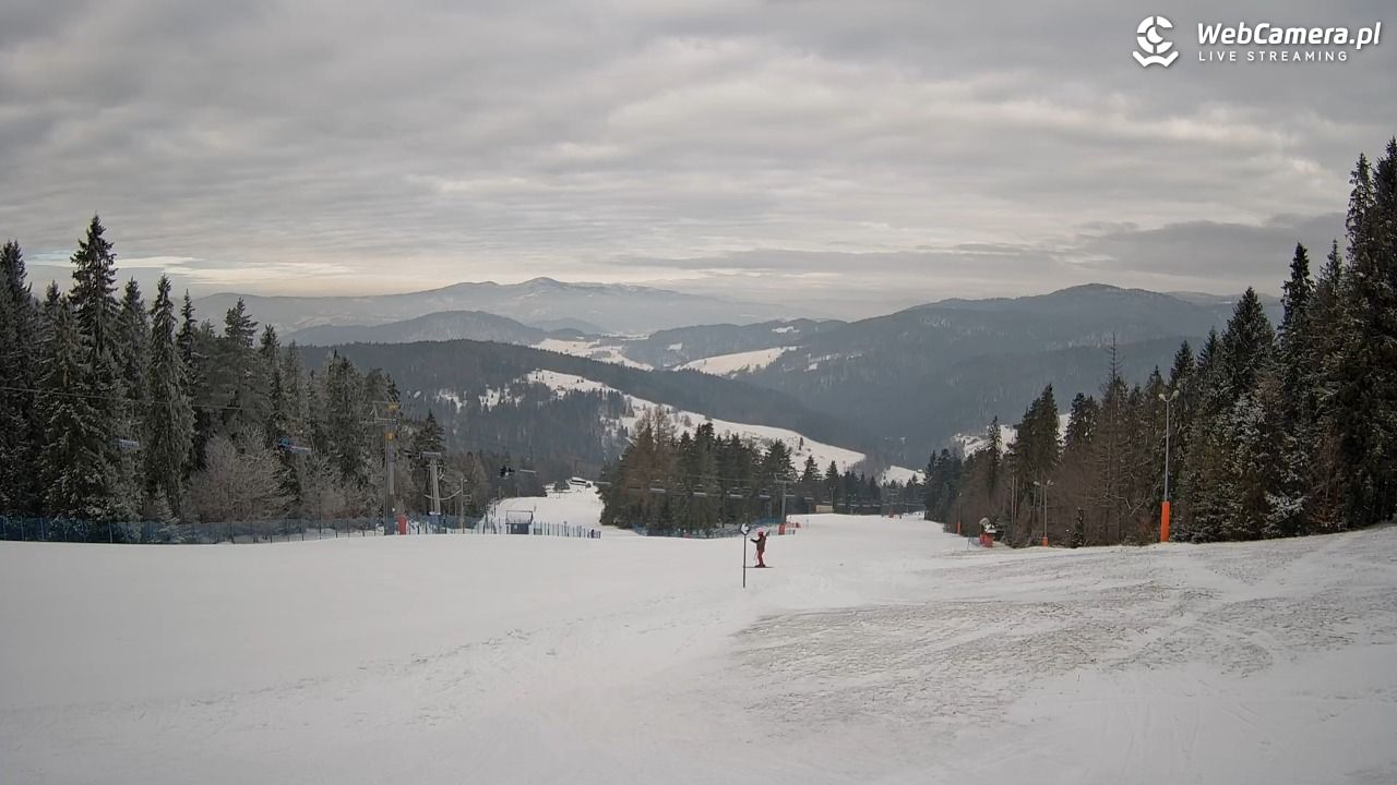 Wierchomla - widok na trasy - 17 luty 2026, 09:35