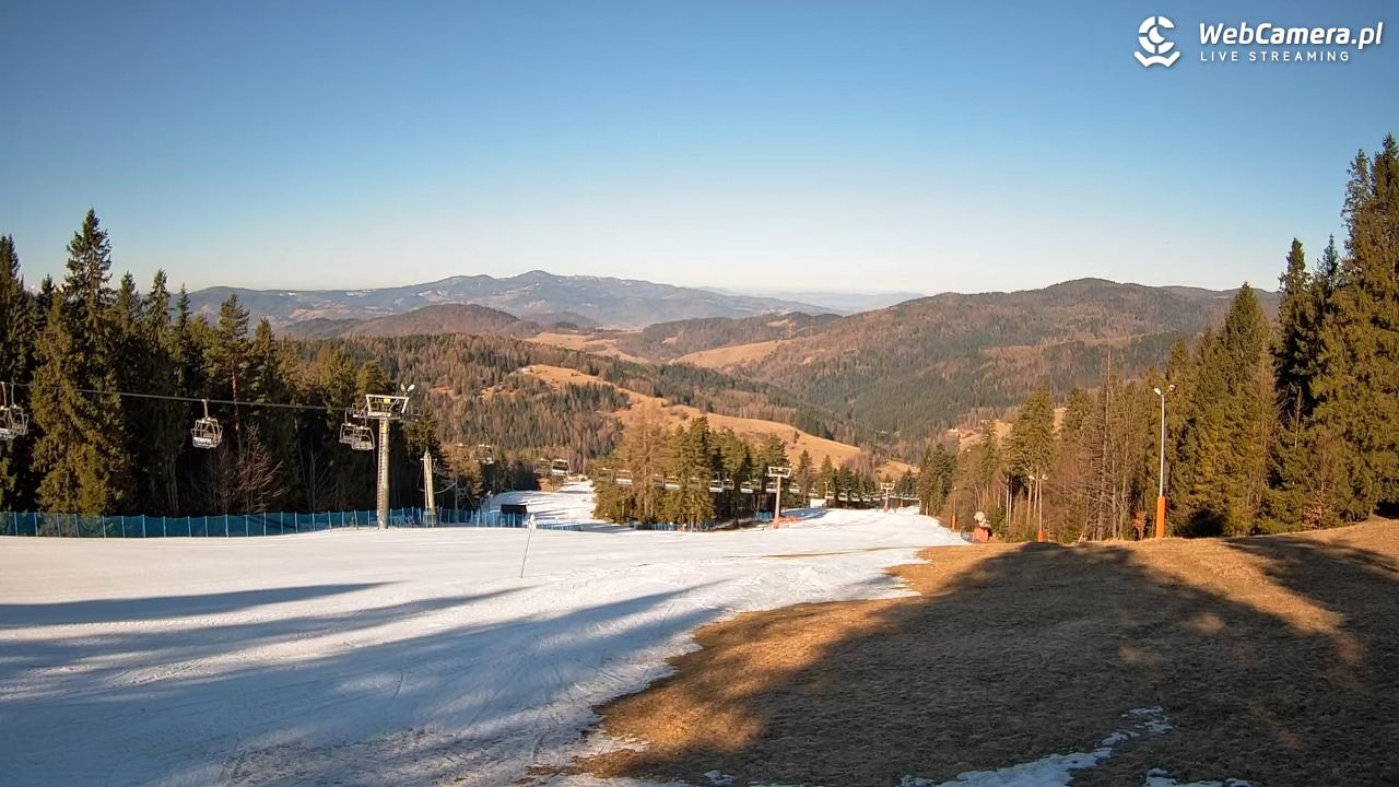 Wierchomla - widok na trasy - 07 marzec 2026, 09:02