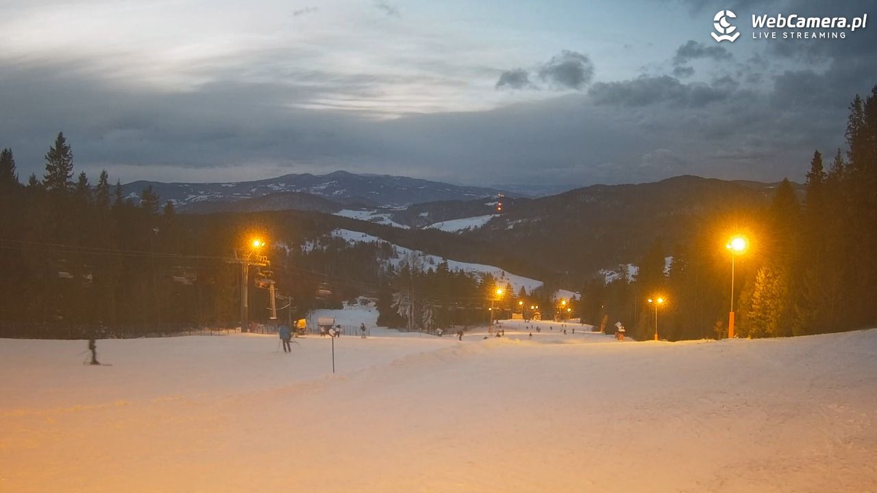 Wierchomla - widok na trasy - 02 styczeń 2026, 16:18