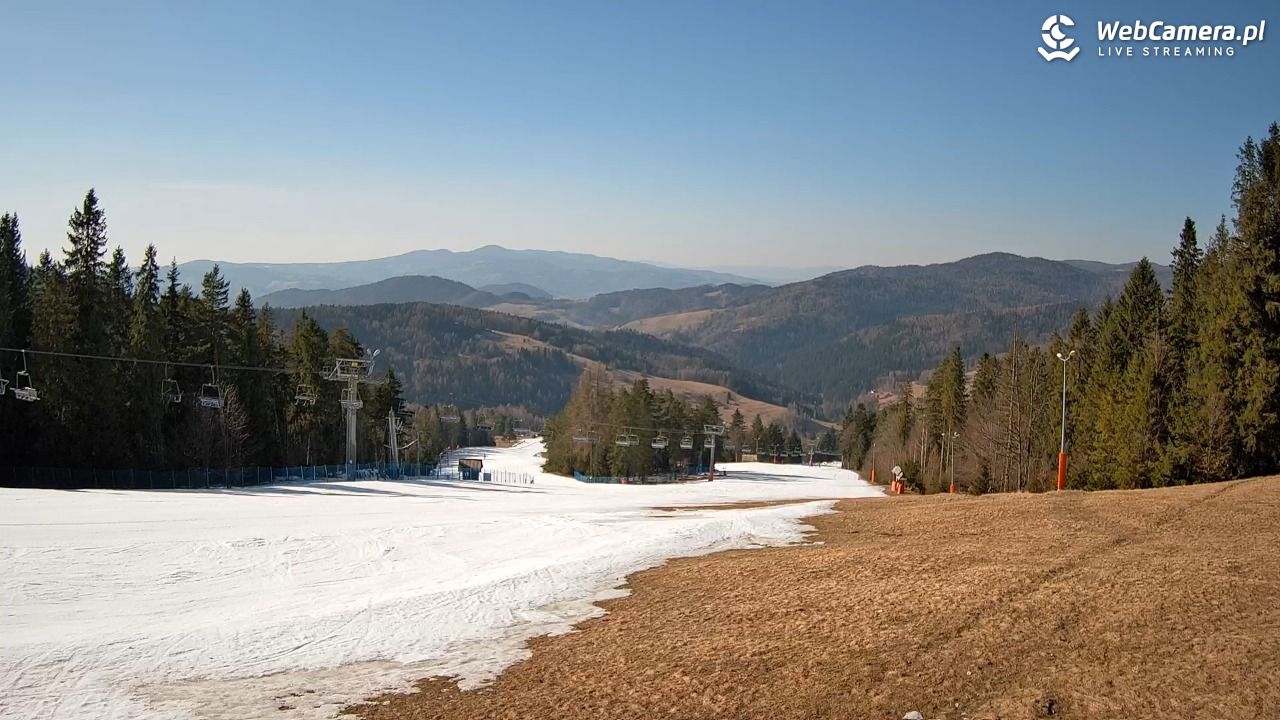 Wierchomla - widok na trasy - 09 marzec 2026, 13:47