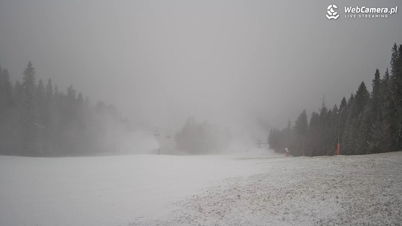 Wierchomla - widok na trasy - 24 grudzień 2025, 09:56