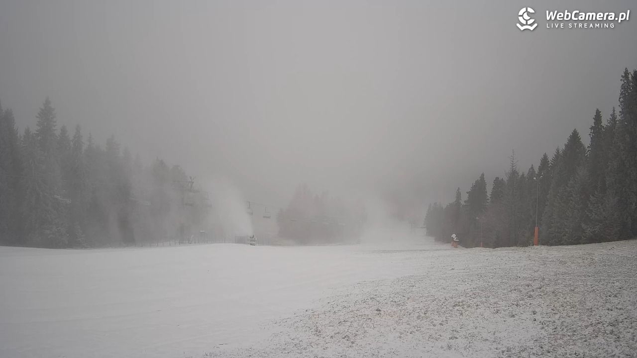 Wierchomla - widok na trasy - 24 grudzień 2025, 12:04