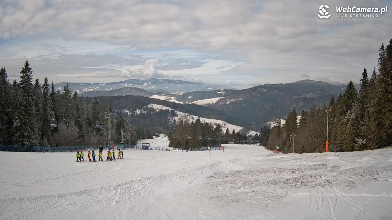 Wierchomla - widok na trasy - 17 luty 2026, 11:33
