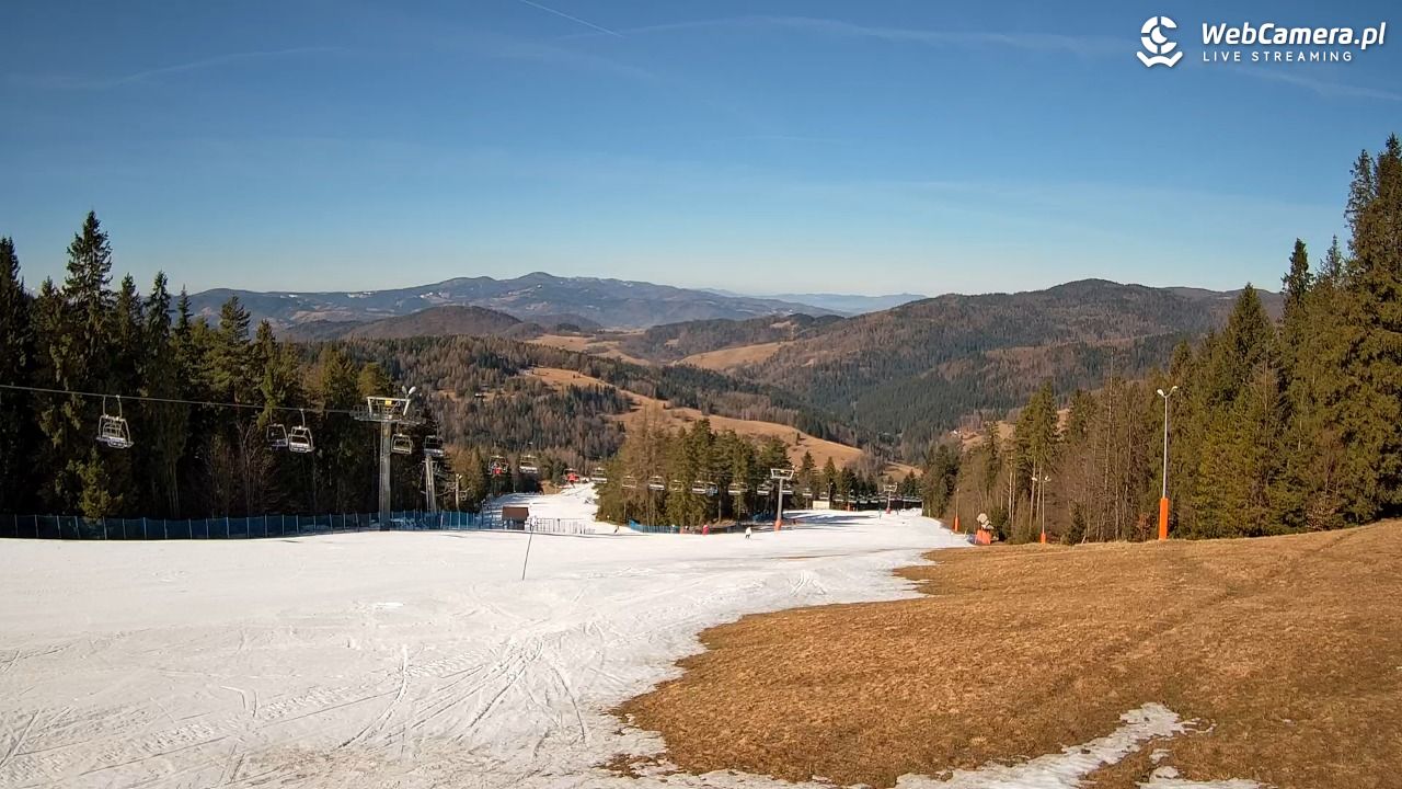 Wierchomla - widok na trasy - 06 marzec 2026, 10:53