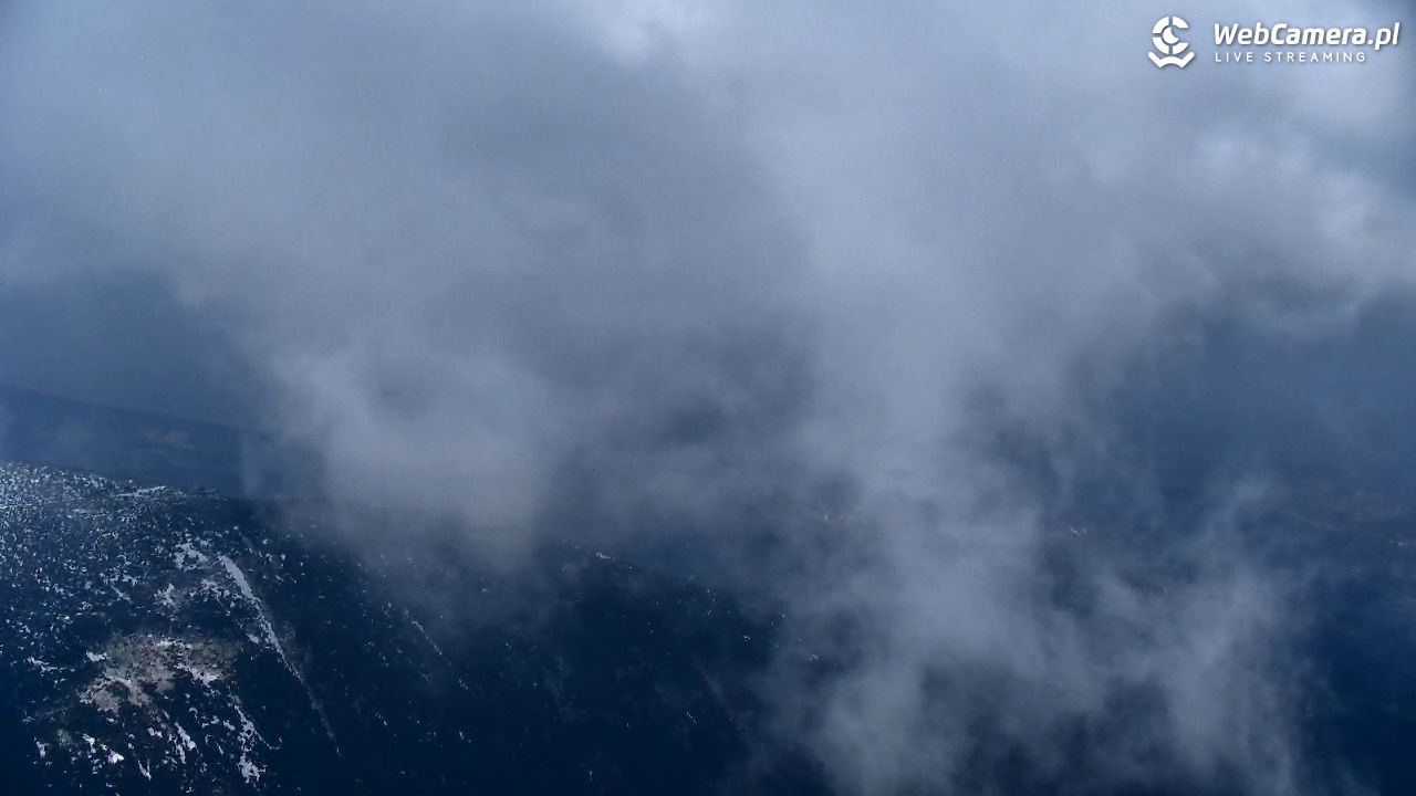 ŚNIEŻKA - widok z 1603 m n.p.m. - 18 marzec 2026, 13:31