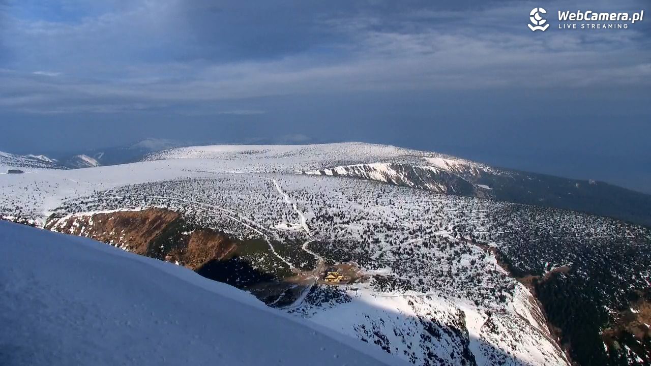 ŚNIEŻKA - widok z 1603 m n.p.m. - 20 marzec 2026, 07:25