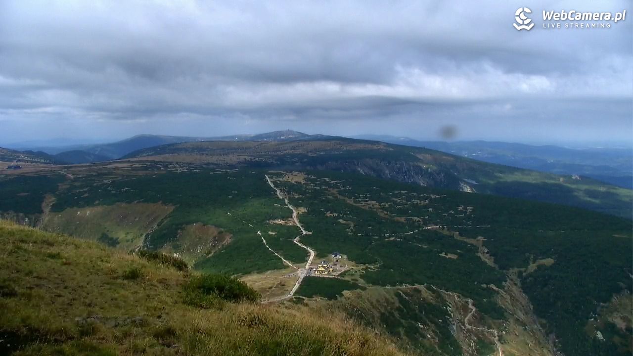 ŚNIEŻKA - widok z 1603 m n.p.m. - 12 wresień 2026, 10:16
