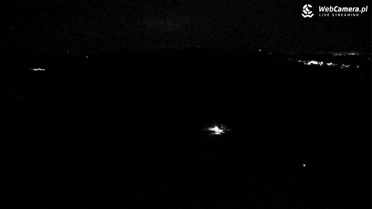 ŚNIEŻKA - widok z 1603 m n.p.m. - 16 grudzień 2025, 20:53