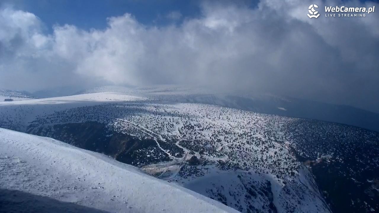 ŚNIEŻKA - widok z 1603 m n.p.m. - 18 marzec 2026, 14:11