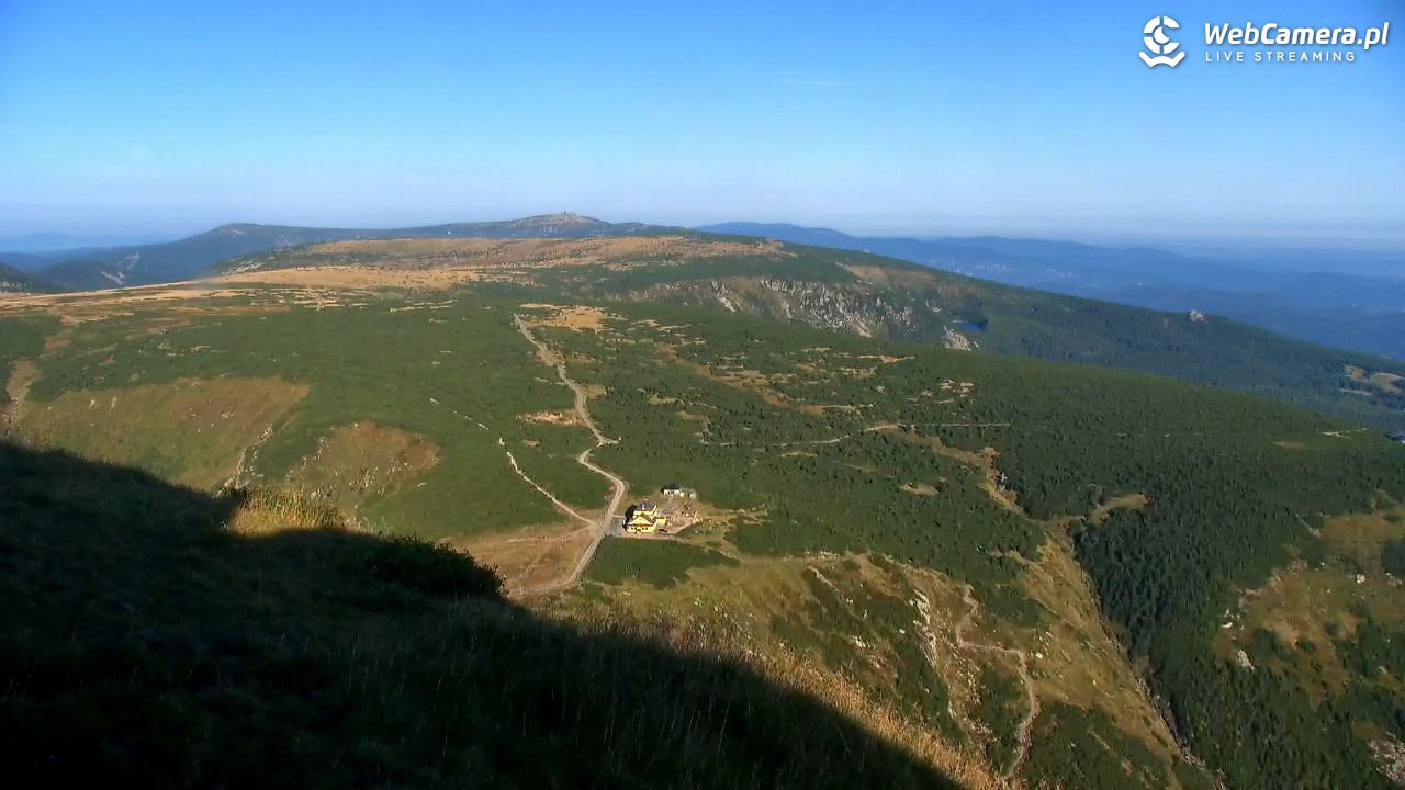 ŚNIEŻKA - widok z 1603 m n.p.m. - 09 wresień 2025, 08:08