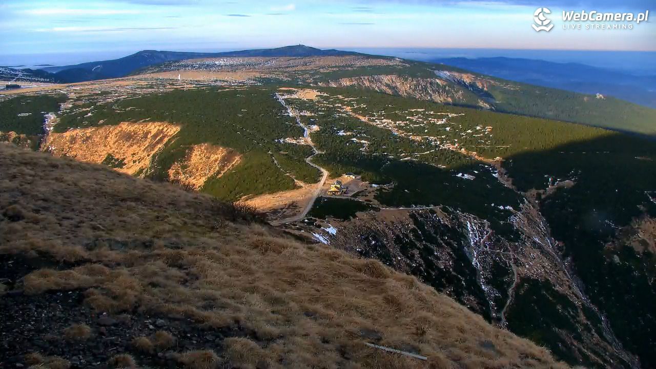 ŚNIEŻKA - widok z 1603 m n.p.m. - 17 grudzień 2025, 09:07