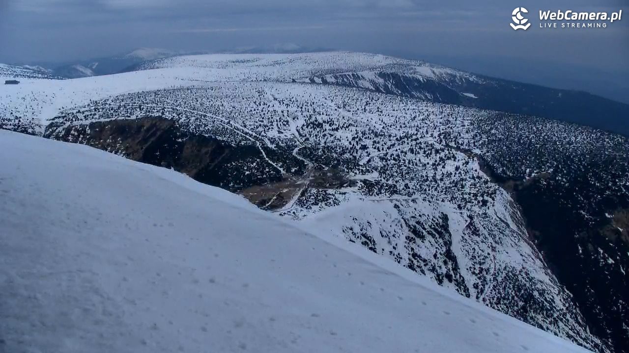 ŚNIEŻKA - widok z 1603 m n.p.m. - 20 marzec 2026, 10:08