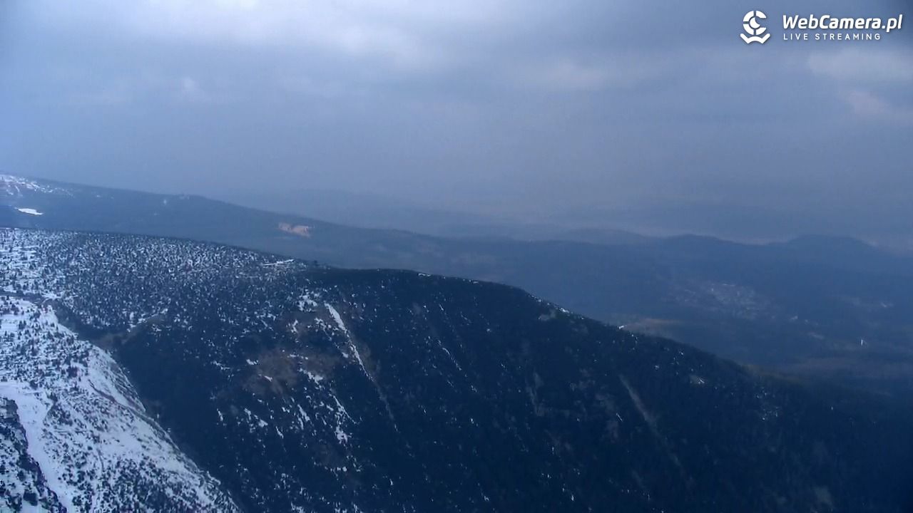 ŚNIEŻKA - widok z 1603 m n.p.m. - 19 marzec 2026, 13:09