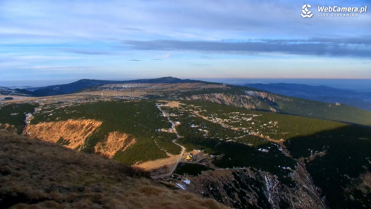 ŚNIEŻKA - widok z 1603 m n.p.m. - 17 grudzień 2025, 09:08