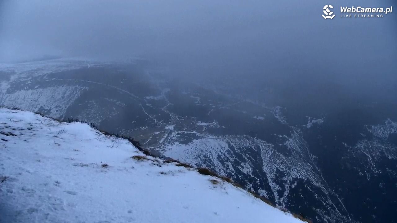ŚNIEŻKA - widok z 1603 m n.p.m. - 30 październik 2025, 14:36