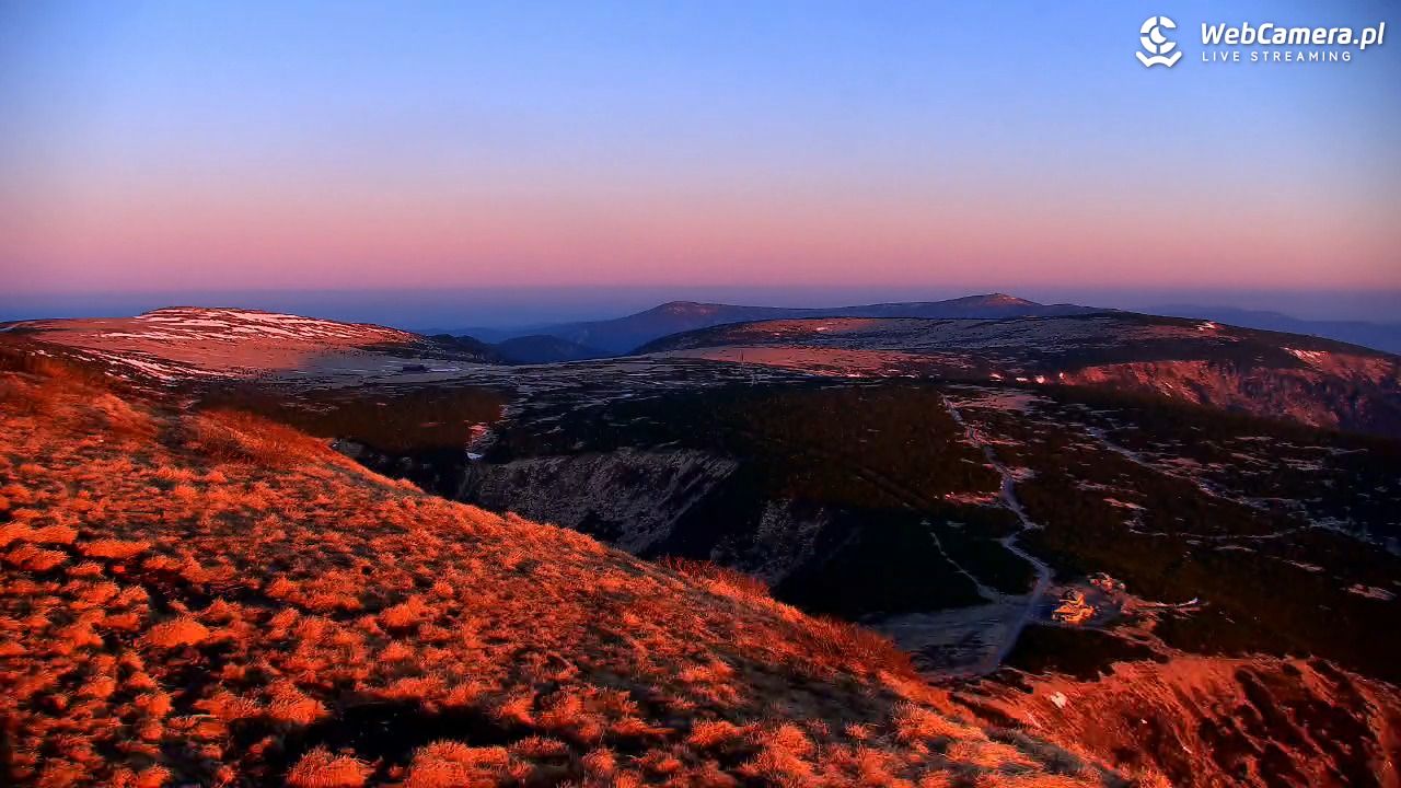 ŚNIEŻKA - widok z 1603 m n.p.m. - 10 maj 2026, 05:21