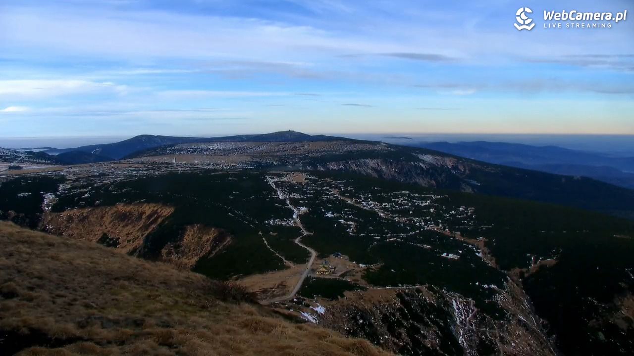 ŚNIEŻKA - widok z 1603 m n.p.m. - 17 grudzień 2025, 09:37