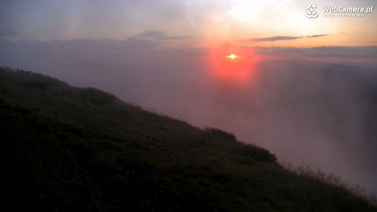 ŚNIEŻKA - widok z 1603 m n.p.m. - 07 wresień 2025, 19:28