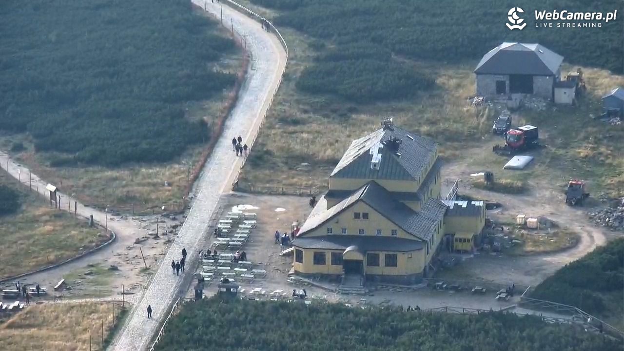 ŚNIEŻKA - widok z 1603 m n.p.m. - 12 wresień 2026, 17:44